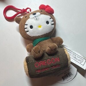 Hello Kitty Oregon Plush Keychain (Oregon Limited Edition)